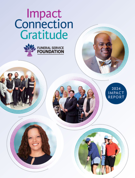 Funeral Service Foundation Impact Report 2024 Cover