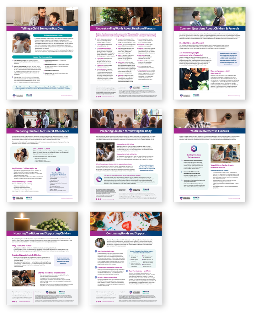 Companion Guides for Supporting Grieving Children